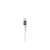 Töltő és adatkábel USB/Type-C csatlakozóval 1 méter 3A 1 méter YooUp L06 Transparent fehér