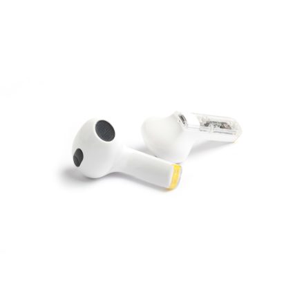 Bluetooth fülhallgató, headset Yooup E12 Transparent 5.1 TWS fehér