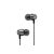 Vezetékes fülhallgató, stereo headset 3.5 mm Jack csatlakozóval XO EP59 Iron Man Oblique fekete