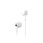 Vezetékes fülhallgató, stereo headset XO EP52 Metal 3.5 mm-es Jack csatlakozóval fehér