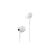 Vezetékes fülhallgató, stereo headset XO EP52 Metal 3.5 mm-es Jack csatlakozóval fehér