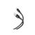 Töltő és adatkábel USB/Lightning csatlakozóval XO NB212 2.1A 1 méter fekete