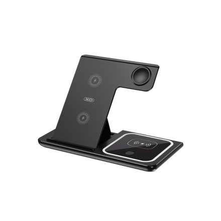 3in1 wireless gyorstöltő állomás XO WX023 fekete