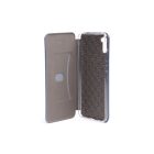 Smart Diva fliptok Samsung Galaxy A34 5G oldalra nyíló mágneses telefontok ívelt sarkokkal kék