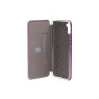 Smart Diva fliptok Samsung Galaxy A34 5G oldalra nyíló mágneses telefontok ívelt sarkokkal pink
