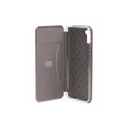Smart Diva fliptok Samsung Galaxy A34 5G oldalra nyíló mágneses telefontok ívelt sarkokkal bordó