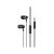 Vezetékes fülhallgató, headset 3,5 mm-es Jack csatlakozóval Borofone BM74 Singer fekete
