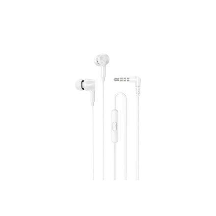 Vezetékes fülhallgató, headset 3,5 mm-es Jack csatlakozóval Hoco M102 Ingenious fehér