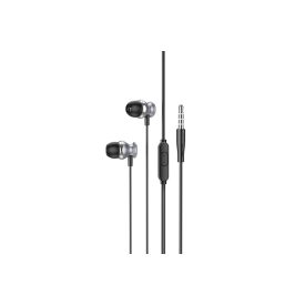   Vezetékes fülhallgató, headset 3,5 mm-es Jack csatlakozóval Hoco M106 Fountain grafit