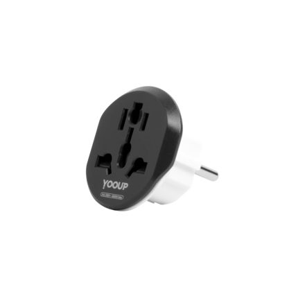 Hálózati átalakító adapter YooUp T01 fekete