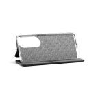 Smart Diva fliptok Honor 80 Pro oldalra nyíló mágneses telefontok ívelt sarkokkal fekete