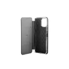 Smart Diva fliptok Huawei Nova Y61 oldalra nyíló mágneses telefontok ívelt sarkokkal fekete