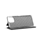 Smart Diva fliptok Huawei Nova Y61 oldalra nyíló mágneses telefontok ívelt sarkokkal fekete