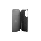 Smart Diva fliptok Realme 10 Pro  oldalra nyíló mágneses telefontok ívelt sarkokkal fekete