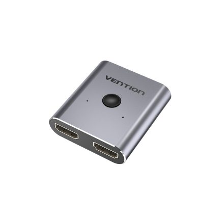 HDMI 2 portos switch adapter kétirányú Vention AFUH0 ezüst