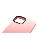 TPU telefontok továbbfejlesztett kameravédő kerettel iPhone 14 6.1 YooUp pink