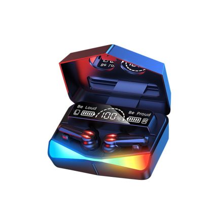 Bluetooth fülhallgató, headset M28 TWS fekete