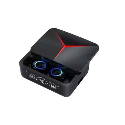 Bluetooth fülhallgató, headset M90 Pro TWS fekete