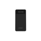 Power Bank 20000 mAh Earldom ET-PB51 beépített töltőkábelekkel fekete