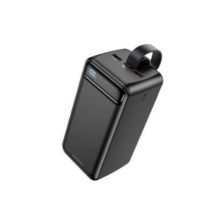 Power Bank 50000 mAh 22.5W + PD20W Borofone J14D Course fekete