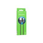 Töltő és adatkábel USB/Type-C csatlakozóval 1 méter Borofone BX87 Sharp fekete