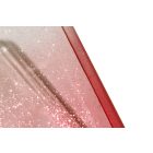 Színátmenetes csillogós TPU telefontok Samsung Galaxy A14 4G A145R/A14 5G A146P PhoneMax átlátszó-piros