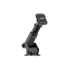 Tapadókorongos autós telefontartó teleszkópos karral, mágneses telefonrögzítéssel Kakusiga KSC-473A fekete