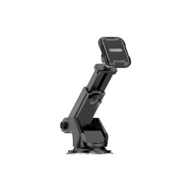   Tapadókorongos autós telefontartó teleszkópos karral, mágneses telefonrögzítéssel Kakusiga KSC-473A fekete