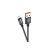 Töltő és adatkábel Lightning csatlakozóval 3A 1 méter Jokade JA022 fekete