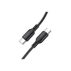   Töltő és adatkábel Type-C/Type-C csatlakozóval PD60W 1 méter Jokade JA023 fekete