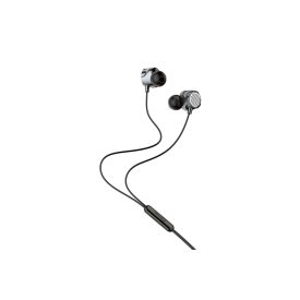   Vezetékes fülhallgató, headset 3,5 mm-es Jack csatlakozóval Jokade JD040 fekete