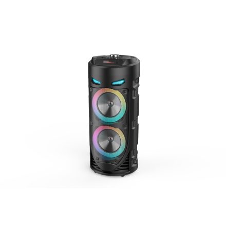 Bluetooth party hangszóró mikrofonnal távirányítóval ZQS 4239 fekete