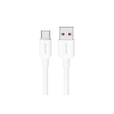 Töltő és adatkábel USB/Type-C csatlakozókkal Usams SJ601 U84 3A 1 méter fehér