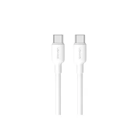   Töltő és adatkábel Type-C/Type-C csatlakozókkal Usams Sj613 U84 100W 1 méter fehér