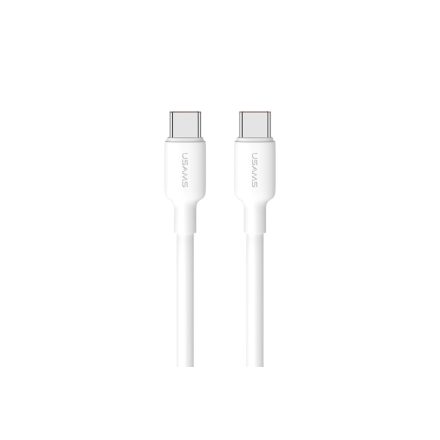 Töltő és adatkábel Type-C/Type-C csatlakozókkal Usams Sj614 U84 100W 2 méter fehér