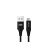 Töltő és adatkábel 1 méter Type-C/USB csatlakozóval Earldom EC-038C fekete