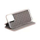 Smart Diva oldalra nyíló telefontok ívelt sarkokkal iPhone 15 Pro 6.1 colos rose gold