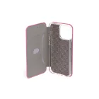 Smart Diva oldalra nyíló telefontok ívelt sarkokkal iPhone 15 Pro 6.1 colos pink