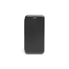 Smart Diva oldalra nyíló telefontok ívelt sarkokkal iPhone 15 Pro Max 6.7 colos fekete