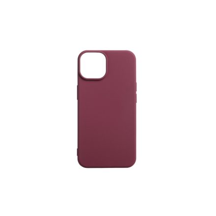 Gumis TPU telefontok iPhone 15 6.1 colos YooUp Alpha bordó