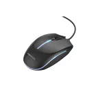 Gaming vezetékes egér RGB világítással Borofone BG10 Soaring fekete