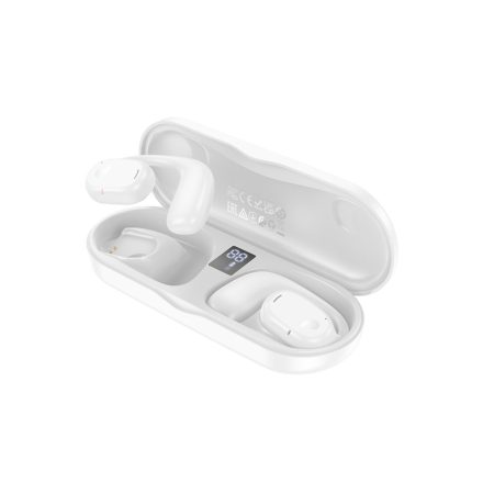 Vezeték nélküli Bluetooth Stereo fülhallgató headset Borofone BW41 Prestige TWS fehér