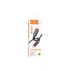 Töltő és adatkábel Type-C/Lightning csatlakozóval Hoco X59 Victory PD 20W 1 méter fekete