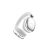 Bluetooth fejhallgató, stereo headset Hoco W35 ezüst