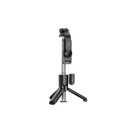 Bluetooth selfiebot asztali állvány Hoco K17 Figure Mini Live Broadcast Tripod fekete