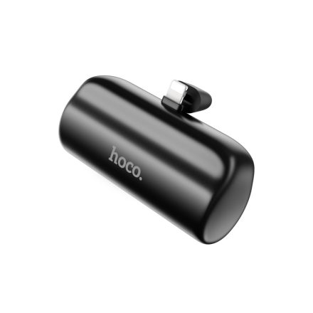 Power Bank 5000 mAh HOCO J106 Pocker Power Lightning fekete