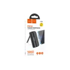 Power Bank 5000 mAh HOCO J106 Pocker Power Lightning fekete