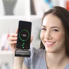 Power Bank 5000 mAh HOCO J106 Pocker Power Lightning fekete