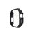 fekete TPU óratok átlátszó védőfóliával Apple Watch Ultra 49 mm Hoco WS6 Shadow