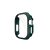 Zöld TPU óratok átlátszó védőfóliával Apple Watch Ultra 49 mm Hoco WS6 Shadow